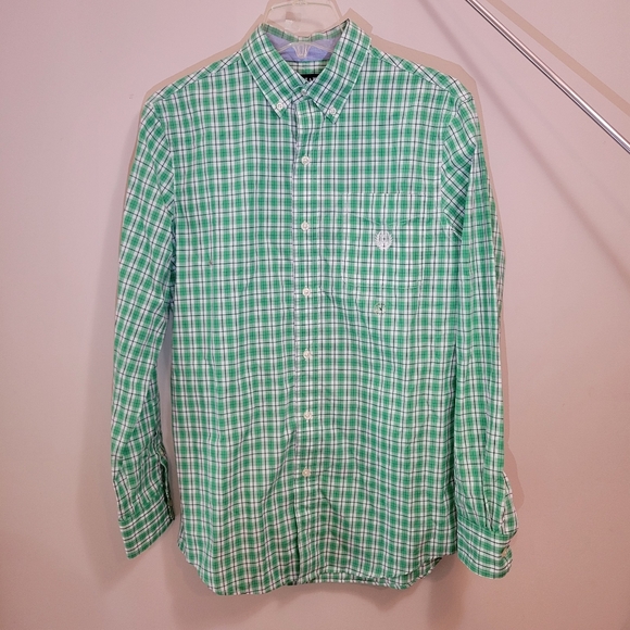 Chaps Men's Long Sleeve Casual Button Down Shirt - Picture 2 of 4